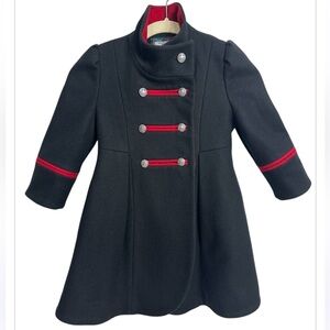 ROTHSCHILD Pea‎ Coat Military Inspired Coat, SIZE 5-6